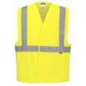 GILET À BANDES ET À BRETELLES HI-VIS   Colour:Jaune