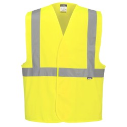 GILET À BANDES ET À BRETELLES HI-VIS   Colour:Jaune