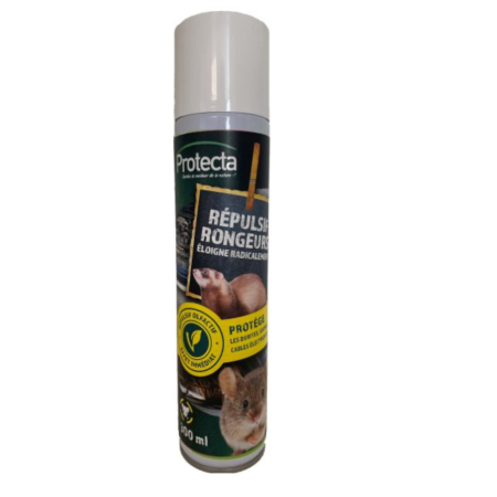 Répulsif anti rongeurs nuisibles - Aérosol de 300 ml