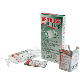 Détecteur à glue adhésive punaises de lit  "BEDBUGS TRAP" - Paquet de 30