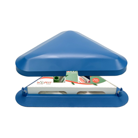 Base plastique 3 WAY TRAP  pour plaques à glue attractives - Carton de 10 unités