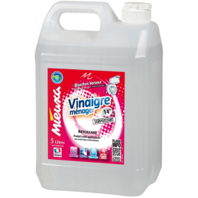 Vinaigre ménager 14% Ecocert - bidon de 5L