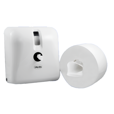 Papier toilette blanc 2 épaisseurs EASYCUT dévidage central 210m - colis de 12