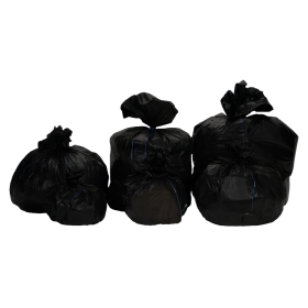 Sacs poubelle 50L noir HD - colis de 500