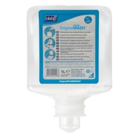 Savon DEB "ORIGINAL FOAM WASH" cartouche 1L - pack de 6x1L