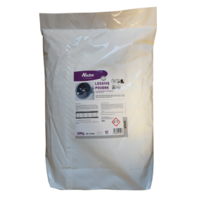 Lessive linge poudre usage courant - sac de 20kg