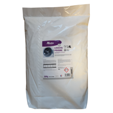 Lessive linge poudre usage courant - sac de 20kg