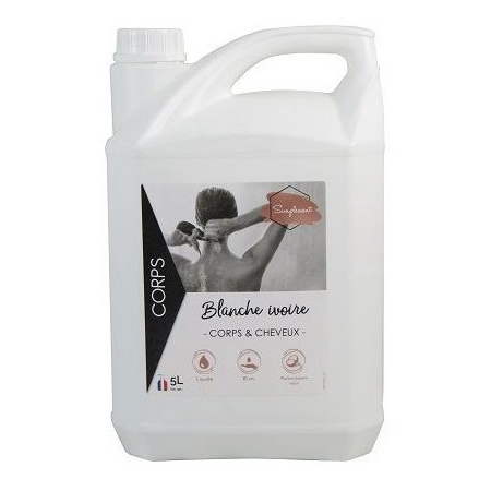 Shampoing gel douche parfum fruité - bidon de 5L