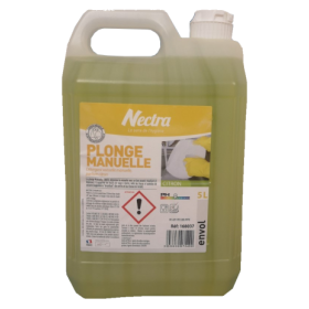Liquide vaisselle plonge citron concentré - bidon de 5L
