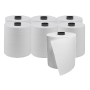 Bobine essuyage latérale blanc 2p. pure ouate gauf/col laize 18.3 - colis de 6