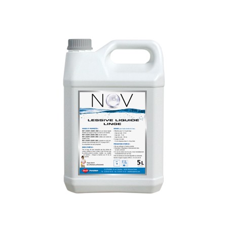 Lessive linge liquide professionnelle - bidon de 5L
