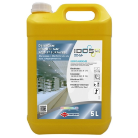 Dégraissant désinfectant contact alimentaire homologué - IDOS DD SF - bidon 5L