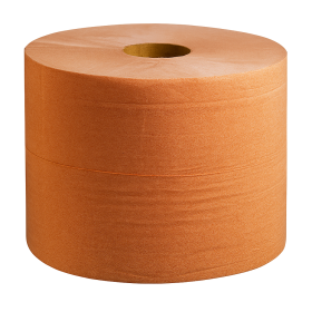 Bobine 1000f chamois ouate 2 ep. gauf/col 23x23 - colis de 2