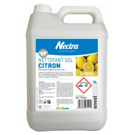 Détergent multi-usage parfum citron - bidon 5L