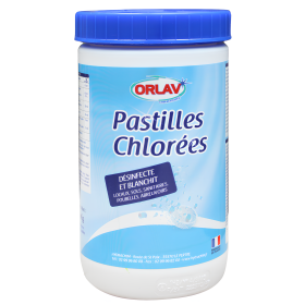 Chlore en pastilles - pot de 1kg