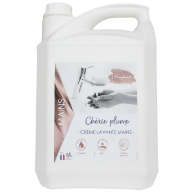 Savon crème mains parfum amande douce - bidon de 5L
