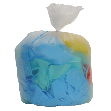 Sacs poubelle 110L spécial EP transparent - colis de 200