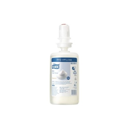 Savon mousse doux parfume TORK S4 cartouche 1L - colis de 6x1L