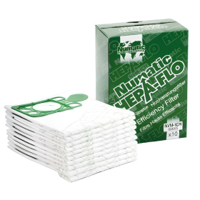 Sac pour aspirateur NUMATIC HEPAFLO 9L (604015) - lot de 10
