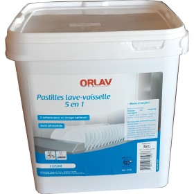 Pastilles lave vaisselle 5 en1 - seau de 150 pastilles