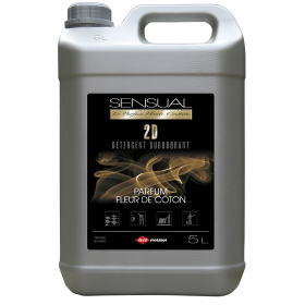 2D - détergent Surodorant SENSUAL fleur de coton - bidon de 5 L