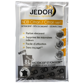 3D - détergent désodorisant désinfectant parfum au choix - 250 doses de 20ml