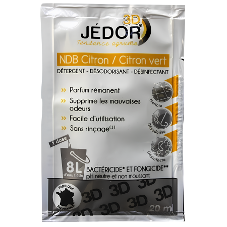 3D - détergent désodorisant désinfectant parfum au choix - 250 doses de 20ml