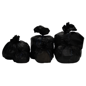 Sacs poubelle 100L noir HD - colis de 500