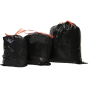 Sacs poubelle 50L standard noir à lien coulissant - colis de 100