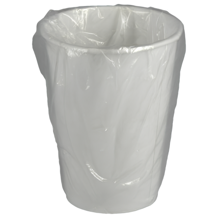 Gobelet carton 17,5 blanc emballé individuellement - colis de 1000