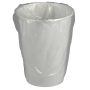 Gobelet carton 17,5 blanc emballé individuellement - colis de 1000