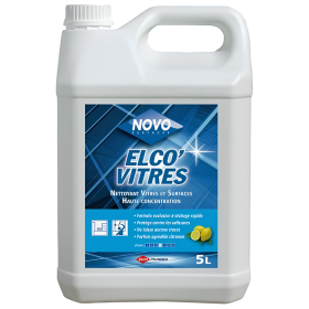Nettoyant vitres dégraissant citron vert - bidon de 5L