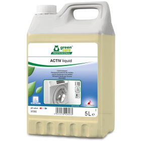 Lessive linge liquide professionnelle écolabel - ACTIV LIQUID - bidon de 5L
