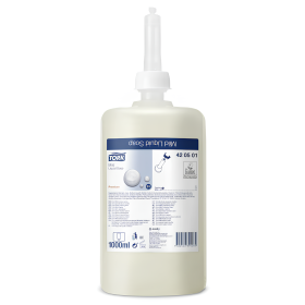 Savon TORK liquide doux parfumé S1 cartouche de 1000ml - colis de 6 cartouches