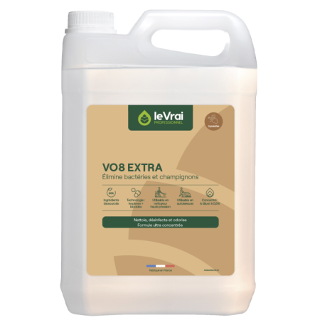 VO8 extra - désinfectant matériels et locaux à ordures homologue - bidon 5L