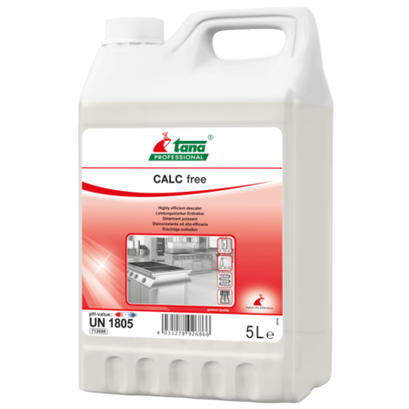 Détartrant pour machine et toutes surfaces CALC FREE - bidon de 5L