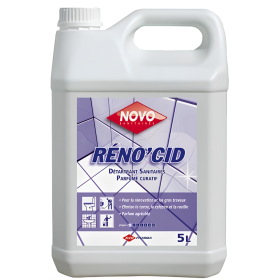 Super détartrant désincrustant sanitaire curatif - RENO'CID- bidon de 5L