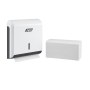 Distributeur essuie main plie z abs blanc