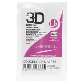 3d - detergent surodorant desinfectant parfum au choix - 250 doses de 20ml