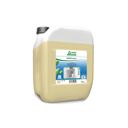 Lessive linge liquide professionnelle écolabel - ACTIV LIQUID- bidon de 15L