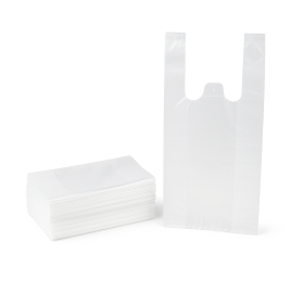 Sacs bretelle bd transparent 26+12x45 - colis de 500