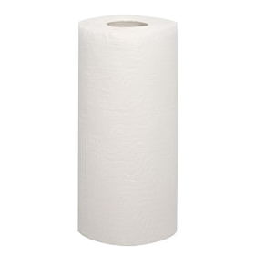 Rouleau essuie tout blanc 2 épaisseurs pure ouate gauf/col 50f - colis de 48