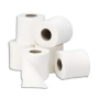 Papier toilette mini rouleau blanc 2 épaisseurs micro gaufré 180 feuilles - colis de 96