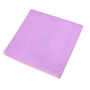 Lavette microfibre 40x40cm 250g/m²  coloris au choix - sachet de 10