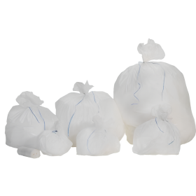 Sac poubelle 30L blanc HD - colis de 500