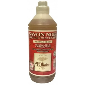 Savon noir liquide - flacon de 1L