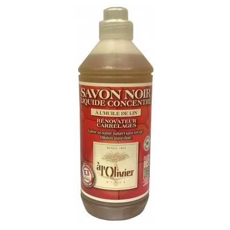 Savon noir liquide - flacon de 1L