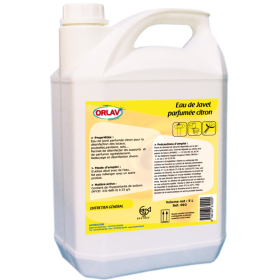Eau de javel concentrée 2,6% parfumée citron - bidon de 5L