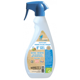 Vinaigre d’alcool ménager 8° gel arôme kiwi - flacon de 750ml