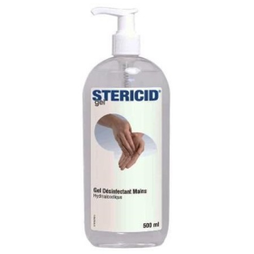 Gel hydroalcoolique - flacon pompe 500ml